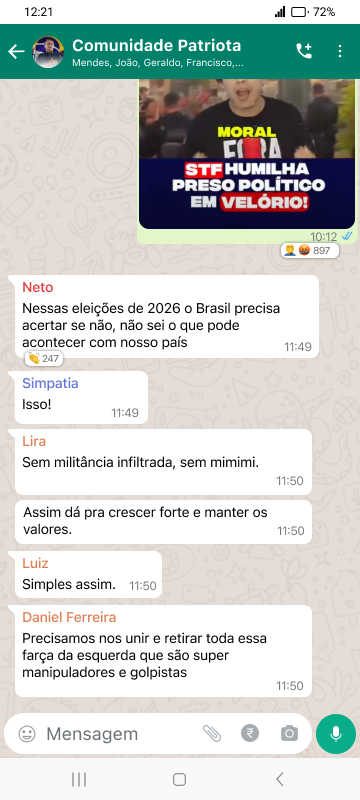 Screenshot da comunidade 3